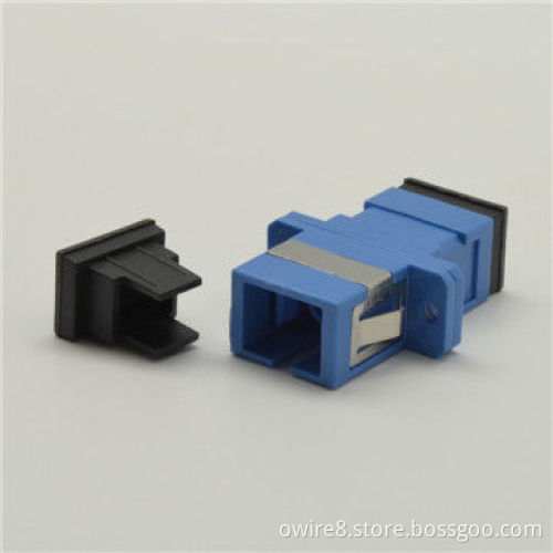 SC Fiber-optical Adapter, SM-simplex, Low-insertion Loss